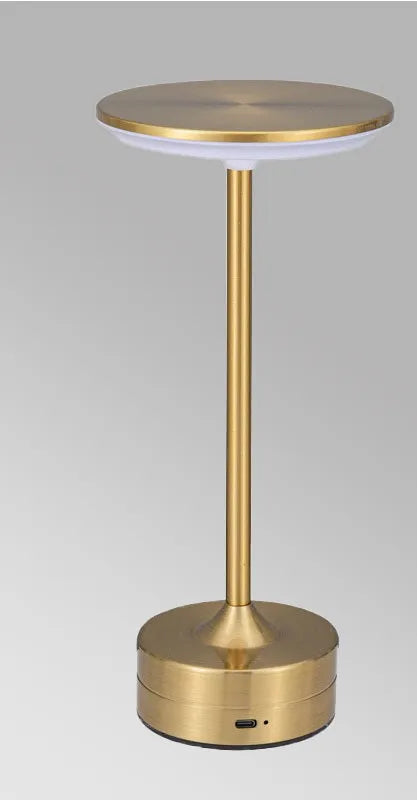 LED Touch Metal Table Lamp Hotel Restaurant Charging Lamps Decorative Retro Industrial Style Lighting for Home Office