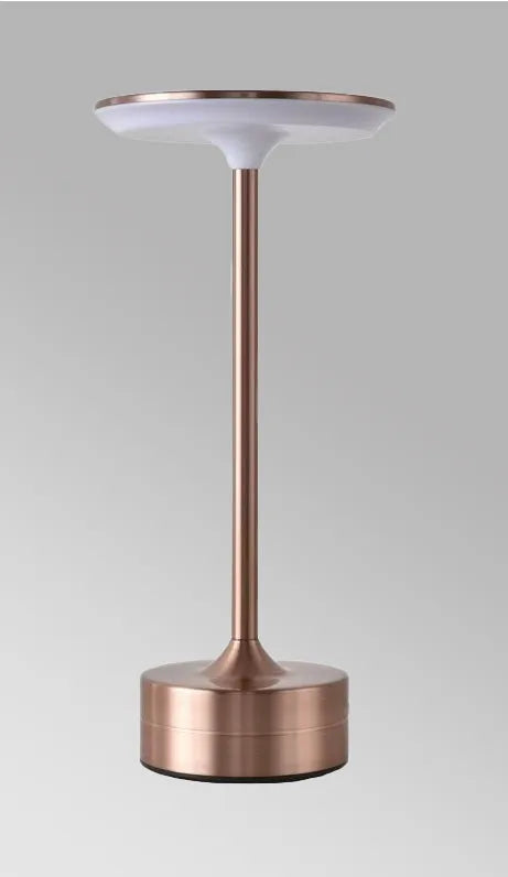 LED Touch Metal Table Lamp Hotel Restaurant Charging Lamps Decorative Retro Industrial Style Lighting for Home Office